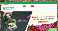 Desktop Screenshot of floralia-gartenbau.de