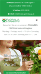 Mobile Screenshot of floralia-gartenbau.de